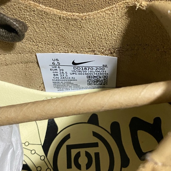 Brand New Mens Nike Air Max 1 Kiss of Death CHA sz 6.5 - Picture 6 of 12